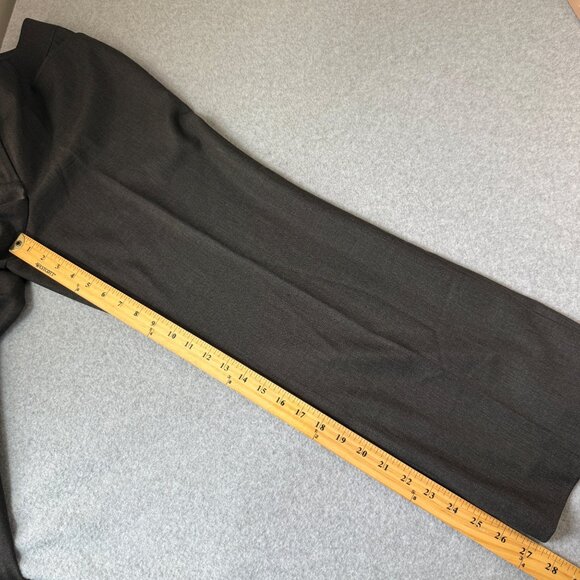 St. John Sport Womens Charcoal Gray Trousers Pants Straight Leg Office Size 8 - Picture 11 of 13